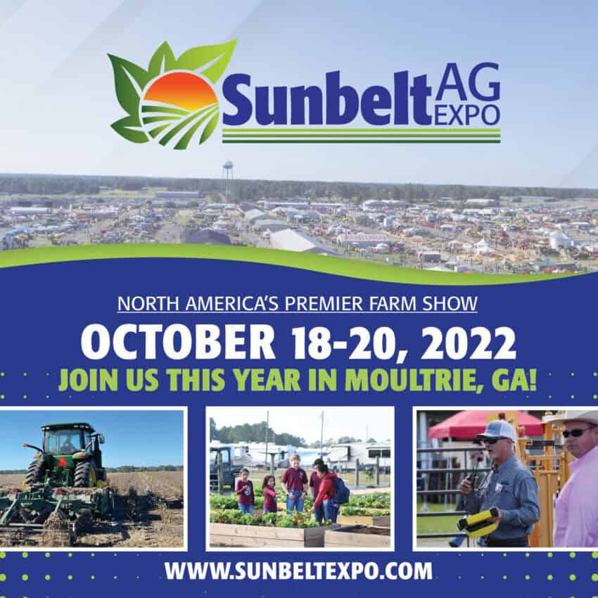 Join us at the 2022 Sunbelt Ag Expo